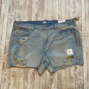 Old Navy size 14 3 inch denim shorts